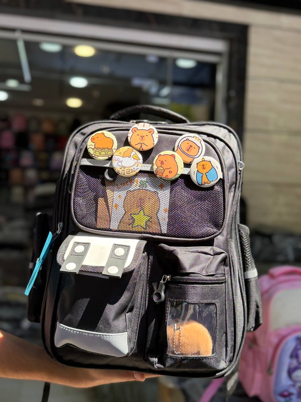 حقيبة كابي المدرسية متعددة الجيوب🎒